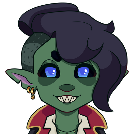 Style 1 - Shaded symmetrical headshot